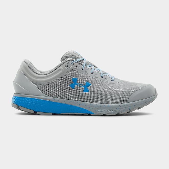 Under Armour Charged Escape 3 Evo - Panske Bezecke Topanky - Siva/Modre